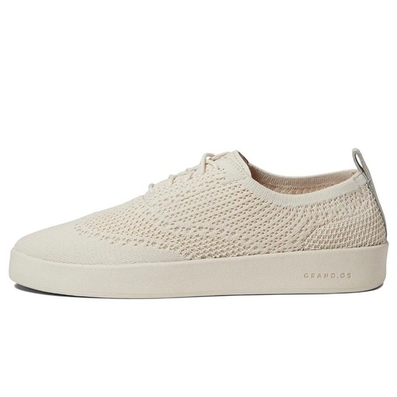 Cole Haan Grandpro Contender Stitchlite Oxford Birch Knit Ivory Sneakers - NWT - Picture 1 of 12